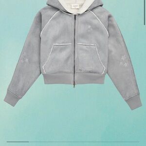 Taylor Swift FOLKMORE FAUX sherli g Hooded Jacket brand new